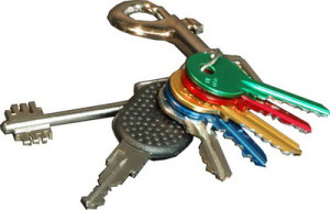 recuperare mazzo di chiavi dimenticate